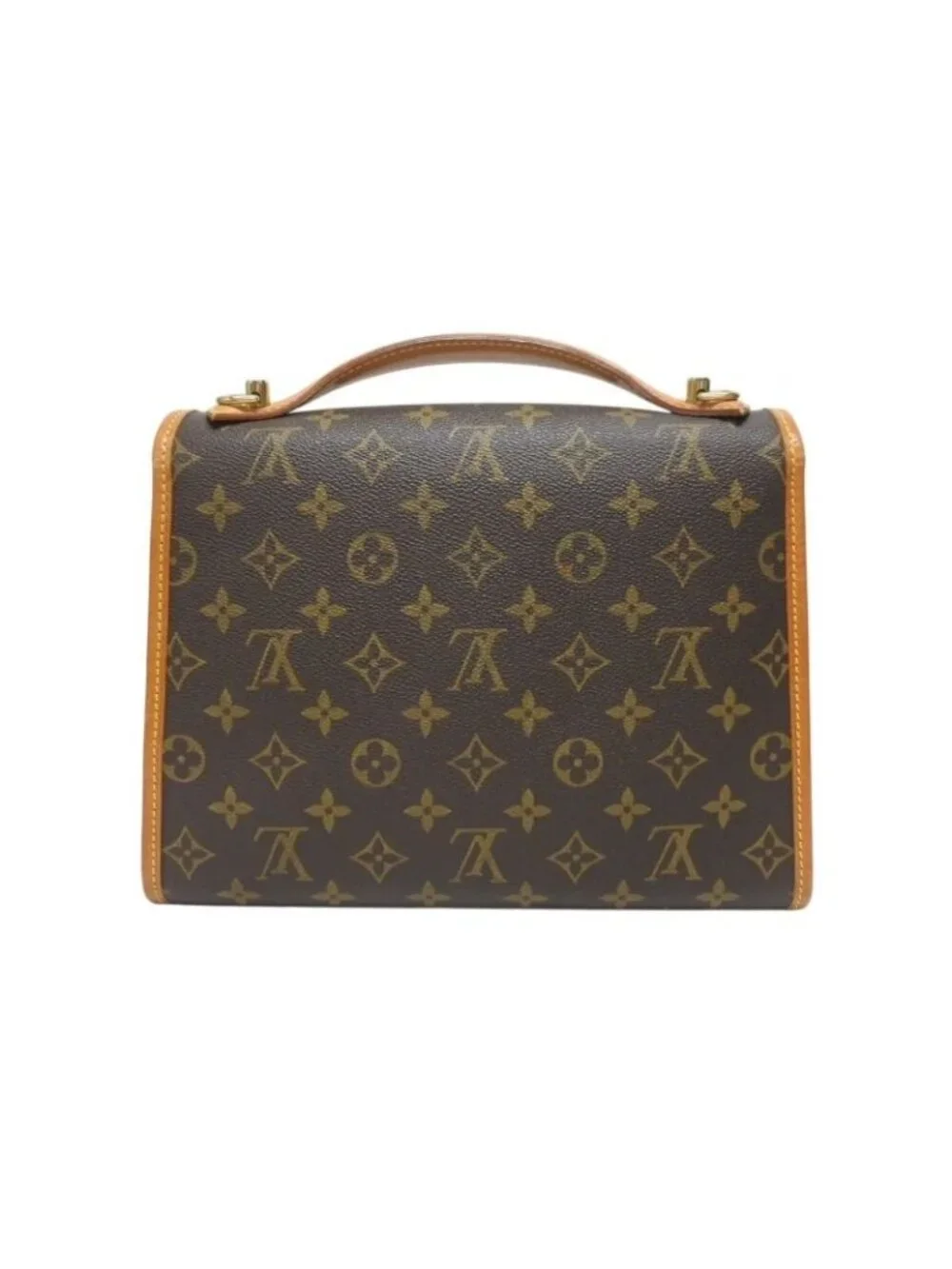 Louis Vuitton Shoulder Bag 2-Way Vernia Monogram Canvas Leather Brown